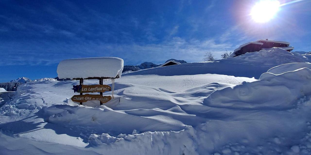 Gite Les Lanfiannes Thorens-Glieres Exterior photo
